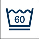 60 Grad waschbar