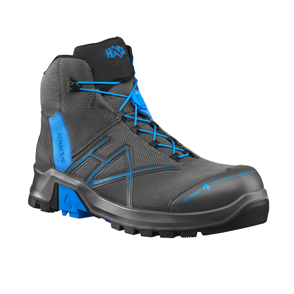 HAIX CONNEXIS Safety+ GTX mid/grey-blue
