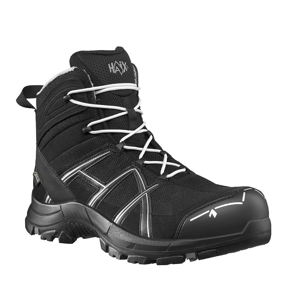 HAIX Black Eagle Safety 40.1 mid/black-silver