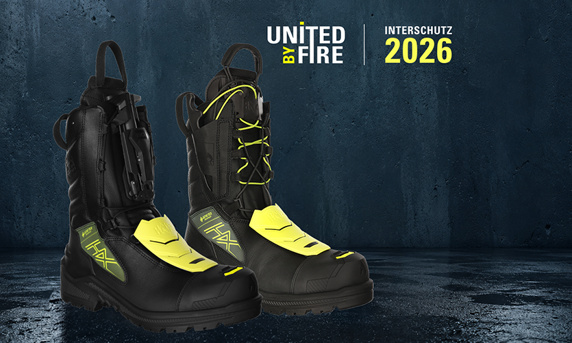 Entdecke die neue Generation HAIX Feuerwehrstiefel zur Interschutz 2026