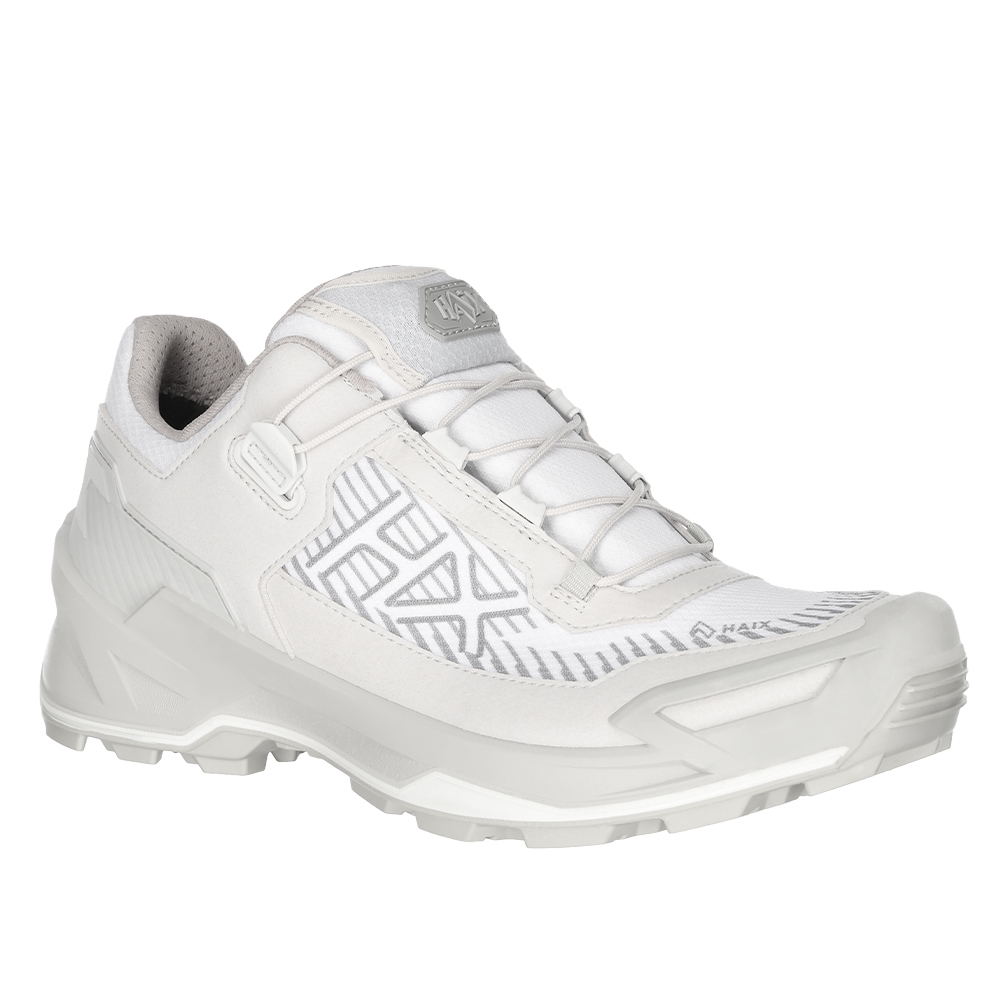 Sneaker, Weiß, Schnürschuh, Lugged sole, Stiefel?