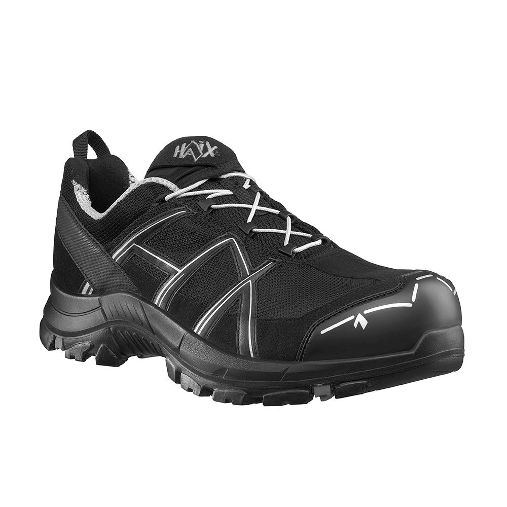 HAIX Black Eagle Safety 41.1 low/black-silver